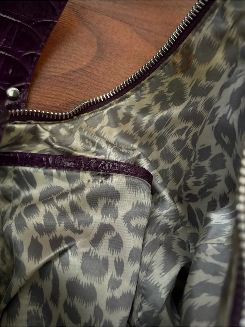 GUESS Vintage Y2K Hobo Baguette Monogram Purple Shoulder Bag Rare 2000s USA Cute